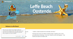 Desktop Screenshot of leffeoostende.be