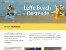 Tablet Screenshot of leffeoostende.be